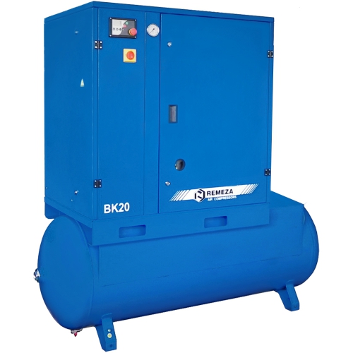 Винтовой компрессор Remeza ВК30-8(10/15)-500ВС